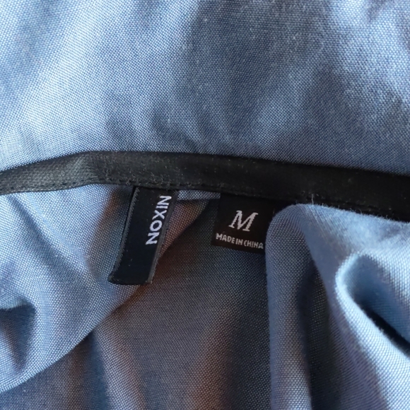 Nixon Moto Jacket, Waxed Cotton, Medium M Motorcycle Zip Up - Picture 6 of 7